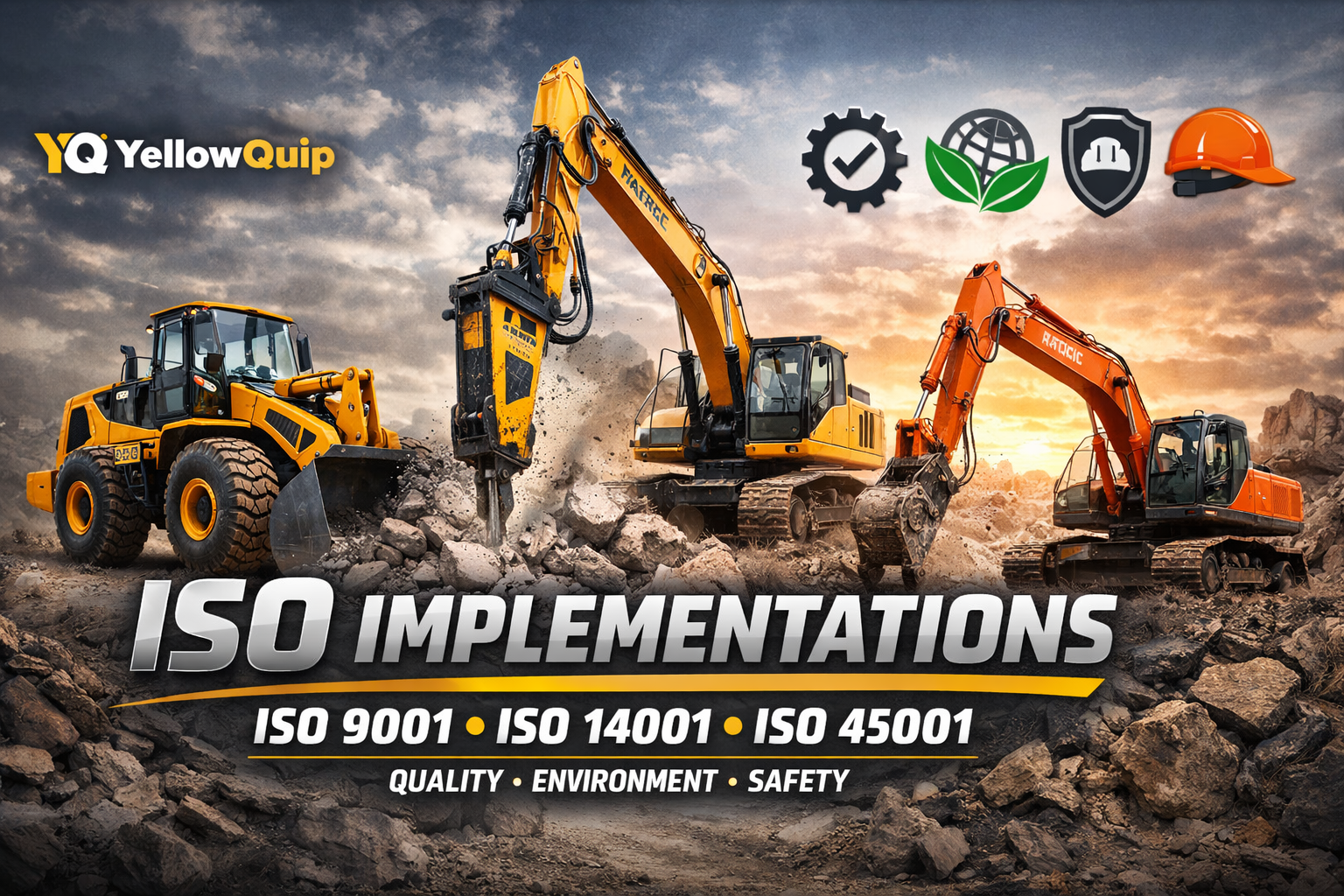 ISO Implementations at YellowQuip