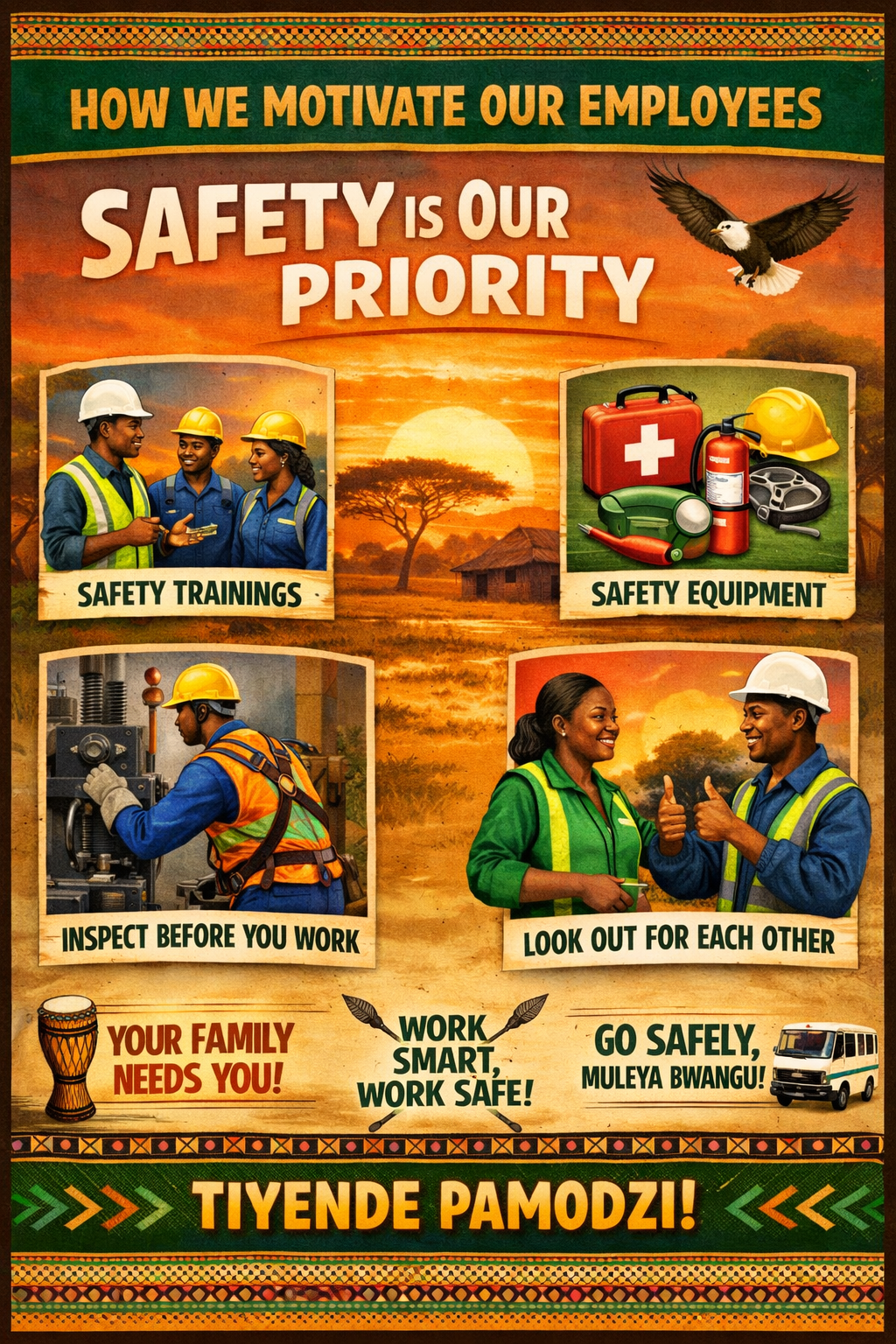 How We Motivate Our Employees — Safety Is Our Priority